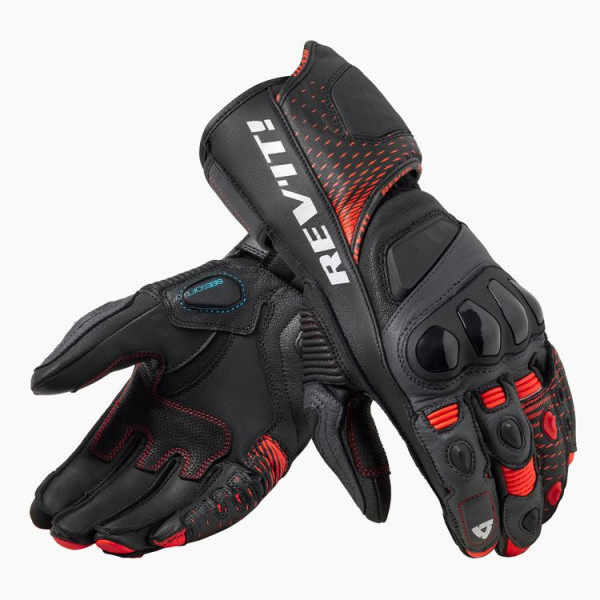 Rev'it! Revit Gloves Control Black-Neon Red